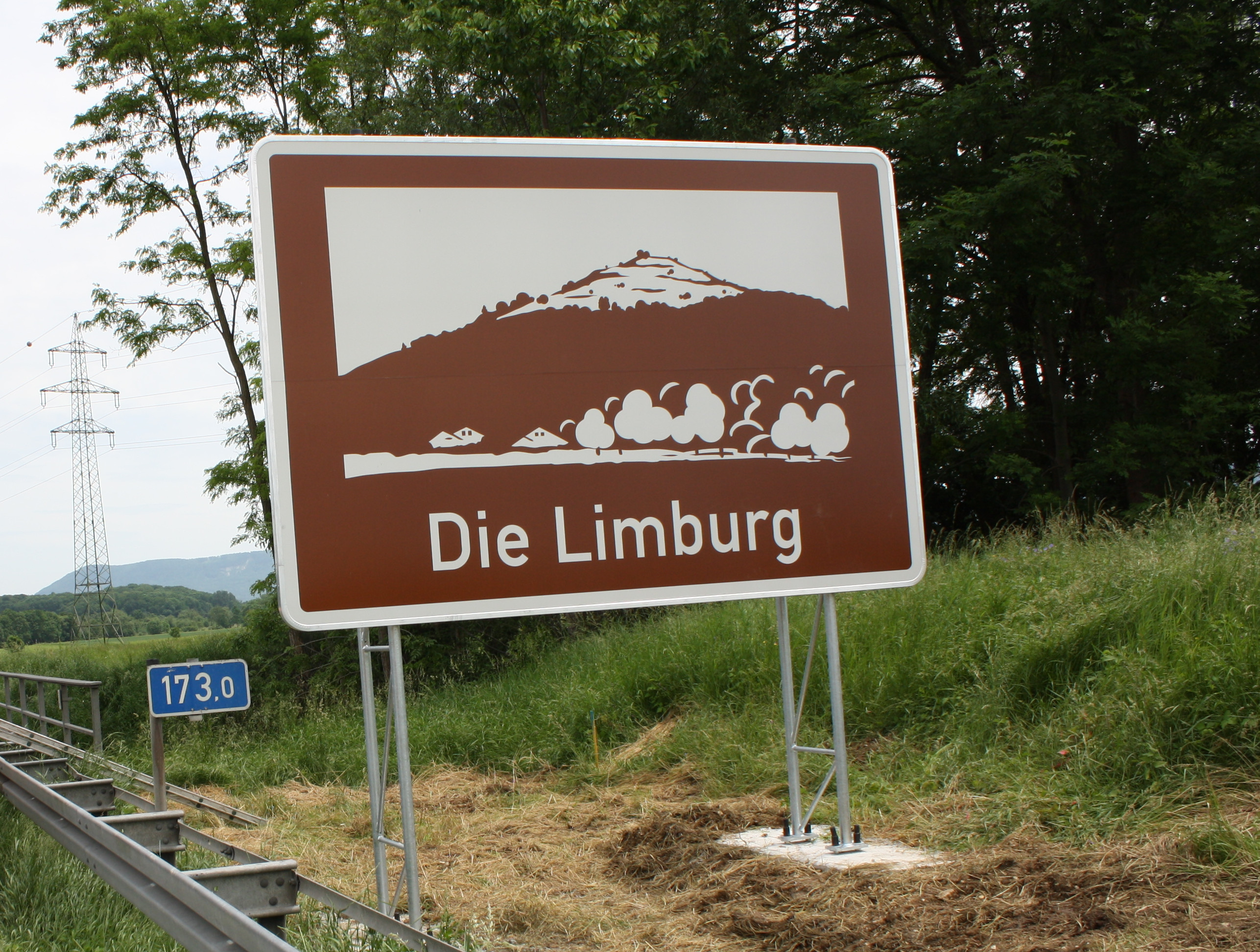  Autobahnschild Limburg 