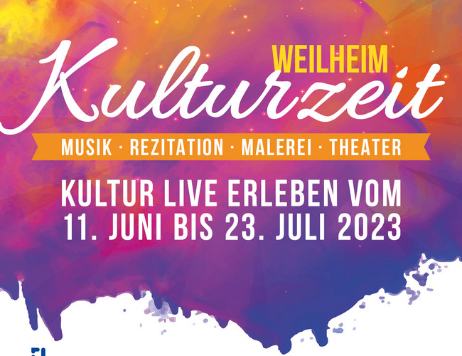 Kulturzeit Weilheim: 11.06.-23.07.2023