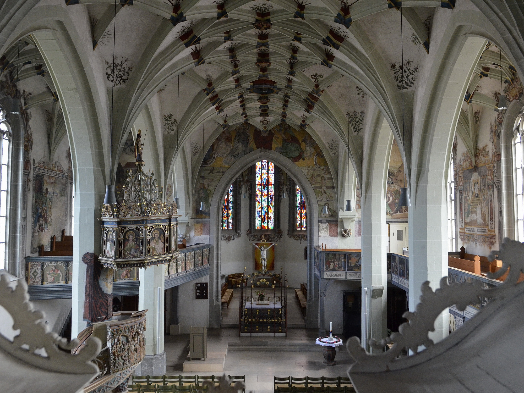  Innenraum der Peterskirche, Foto: Reiner Enkelmann 